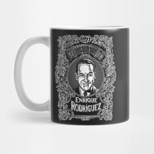 Enrique Rodríguez (white printing) Mug